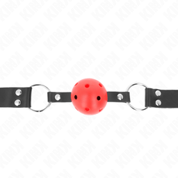 Kink Ballknebel freigestellt vor weißem Hintergrund – zusätzliche Detailansicht des Produkts