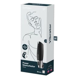 Verpackung des Satisfyer Power Masturbators mit Produktabbildung