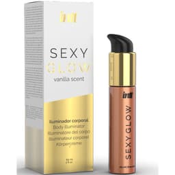 Intt Sexy Glow illuminierende Körpercreme, Spenderkopf im Detail