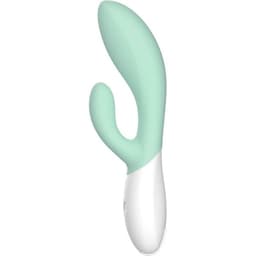 Lelo Ina 3 in Grün (Algen) mit 11 cm Einführlänge im Größenvergleich