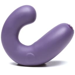 Je Joue G-Kii Stimulator in Lila, Gesamtansicht in gebogener Position