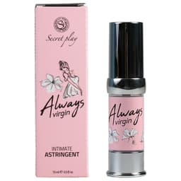 SecretPlay Always Virgin Intimgel, Verpackung mit Produktangaben
