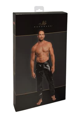 Noir Handmade Voltage Lack-Hose, Ansicht des Innenfutters