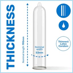 Pasante Silk Thin – dünnstes Latexkondom der Marke – 144 Stück, Ansicht 4