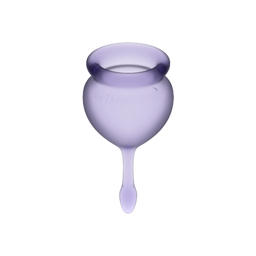 Verpackung des Satisfyer Feel Good Menstruationstassen-Sets