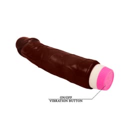 Baile Wellen des Vergnügens Vibrator, Ansicht von schräg oben auf den gesamten Schaft