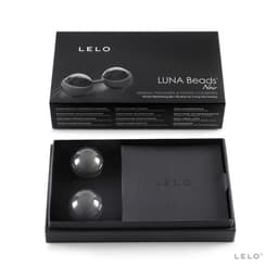 Lelo Luna Beads Noir Kegelkugeln, Nahaufnahme der Innenkugeln