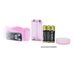 Baile Mini Kaninchen, Batteriefach mit AAA-Batterien – Nahaufnahme der Verarbeitung