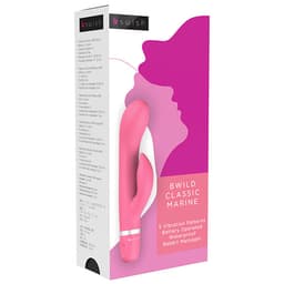 B Swish Bwild Classic Marine in Guava mit abgewinkeltem Griff im Detail