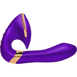 Shunga Soyo – Intimmassager mit getrennter Intensitätsregelung – Violett, Ansicht 20