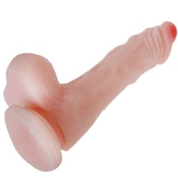 Baile – realistischer TPR-Dildo mit Hoden und Saugnapf – 21.6 cm, Ansicht 12