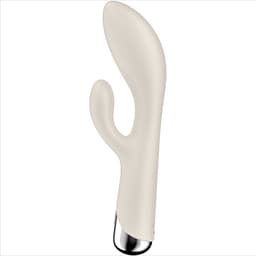Satisfyer Spinning Rabbit 1 – Rabbit-Vibrator mit Rotation für G-Punkt und Klitoris – Beige / BEIGE, Ansicht 18