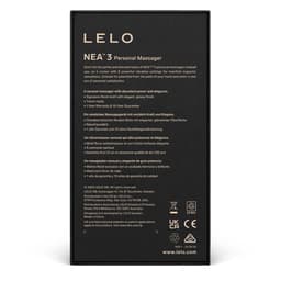 Bedientasten des Lelo Nea 3 im Detail, freigestellte Studioansicht