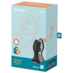 Satisfyer Rotator Plug 2+, Detailaufnahme des mitgelieferten USB-Ladekabels