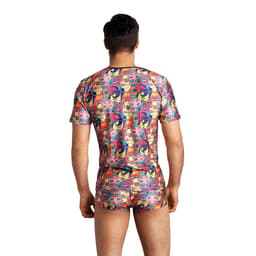 Anais Men Comics Herren-T-Shirt, Rückenansicht