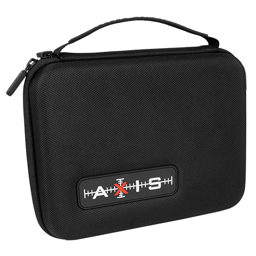ElectraStim Axis Stimulator von hinten mit Anschlussbuchsen