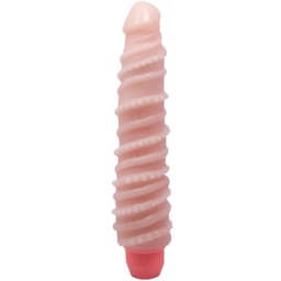 Baile Flexi Vibe Spiralvibrator, Gesamtansicht mit geaderter Struktur