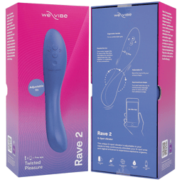 We-Vibe App zur Steuerung des We-Vibe Rave 2 in natürlichem Licht fotografiert