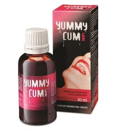 Cobeco Yummy Cum Drops, 30-ml-Flasche, Gesamtansicht