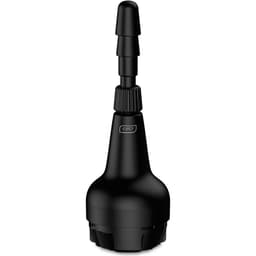 Kiiroo Keon Dildo-Adapter am Keon-Masturbator montiert im Detail