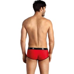 Anais Men Soul Kurzslip von hinten mit sportlichem Schnitt, Produktfoto auf weißem Hintergrund