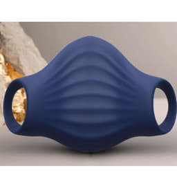 Verpackung des Rocks-Off Palm Blue Masturbators mit Produktinfos