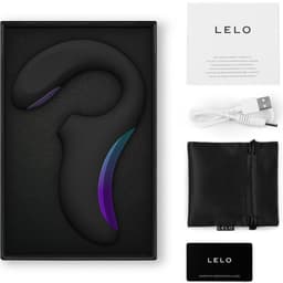 LELO Enigma mit 14 cm Einführlänge im Größenvergleich als Produktfoto