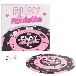 SecretPlay Play & Roulette Spielset mit Rouletterad und Würfeln, Gesamtansicht