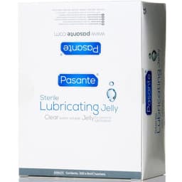 Pasante steriles Gleitgel, Verpackung mit Produktinformationen