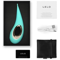 LELO Dot von der Seite mit elliptischer Form im Detail, in scharfer Detailaufnahme