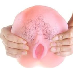 Anale Öffnung des Baile Anthea Magic Flesh Masturbators aus Cyberskin-Silikon