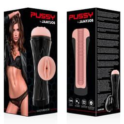 Strukturierter Innenkanal der Hülle des Jamyjob Pussy Masturbators