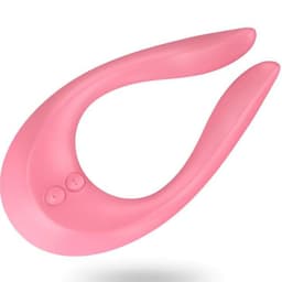 Satisfyer Partner Multifun 2 von der Seite, U-Form im Detail