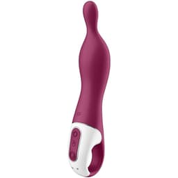 Satisfyer A-Mazing 1 A-Punkt-Vibrator in Beere, Gesamtansicht