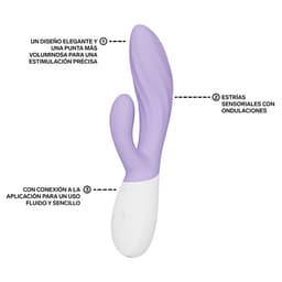 Lelo Ina Twist mit Bedienelementen im Detail in Studioaufnahme