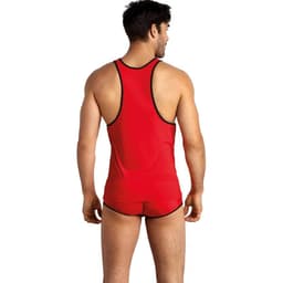 Anais Men Soul Herren-Top, Rückenansicht