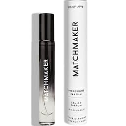 Eye of Love Matchmaker Black Diamond Pheromon-Parfum 10 ml, Gesamtansicht des Glasflakons