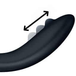 Satisfyer Rrrolling Explosion mit Rollkugel an der Spitze im Detail
