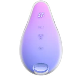 Satisfyer Mermaid Vibes Druckwellenvibrator in der Farbvariante Pink, Gesamtansicht
