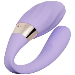 LELO Tiani Twist Paarvibrator in Lavendel aus Silikon, Gesamtansicht