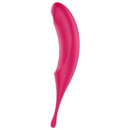 Satisfyer Twirling Pro Druckwellenvibrator aus medizinischem Silikon in den erhältlichen Farbvarianten nebeneinander