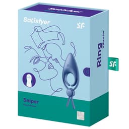 Satisfyer Sniper mit größenverstellbarer Schlaufe im Größenvergleich