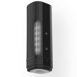Kiiroo Onyx+ mit USB-Ladekabel am Ladeanschluss des Gehäuses