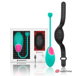 Wearwatch Egg WatchMe Meerwasser/Jet, Gesamtansicht – Studioaufnahme