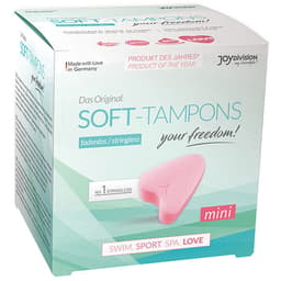 JoyDivision Soft-Tampons Original Mini, Verpackung mit 3 Stück, Gesamtansicht