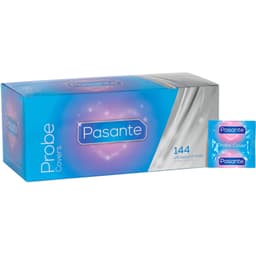 Pasante Probe Cover Sondenhülle aus Naturlatex, gleitmittelfrei, in der Detailansicht