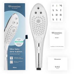 Womanizer Wave – klitoralstimulierender Duschkopf – Chrom, Ansicht 20