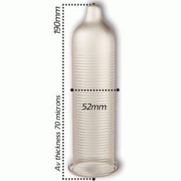 Pasante Cooling Sensation Kondome, einzeln versiegelte Folienpackungen im Detail