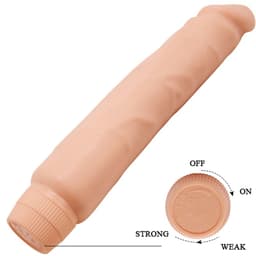 Baile Jack Vibrator, Ansicht von vorne und sichtbarer Bedienfläche am Gerät