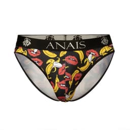 Nahaufnahme des Gewebes am Anais Men Banana Slip im Überblick